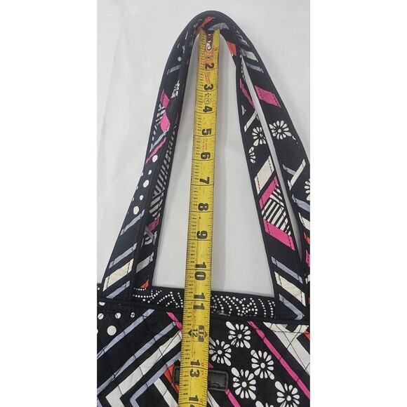 Vera Bradley Retired Large Cotton Double Handle Tote Northern Stripes Multicolor - Picture 10 of 16